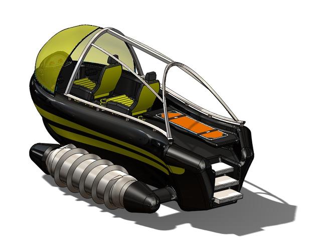 螺旋推進(jìn)車 獨(dú)特造型設(shè)計(jì)的藝術(shù)與科學(xué)